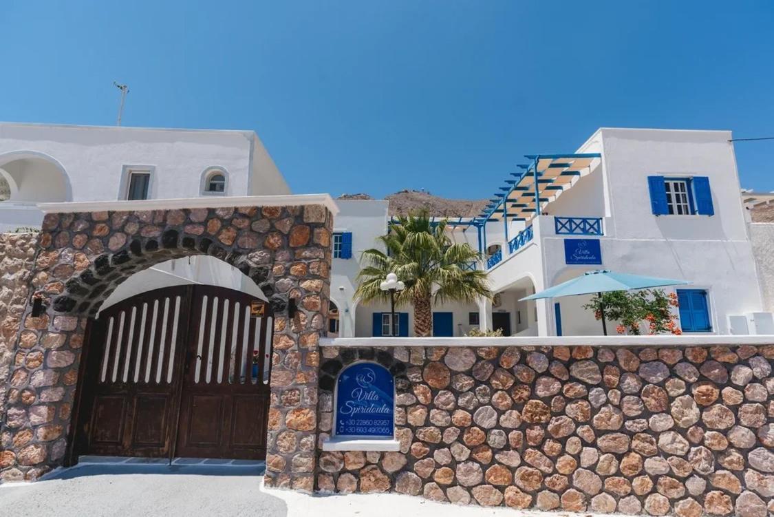Spiridoula Villa - Santorini Seaside Retreats Períssa Eksteriør bilde